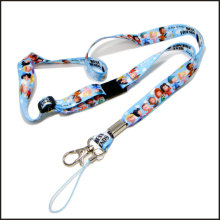 Cute Sublimation Logo Polyester Lanyard for Children Gift